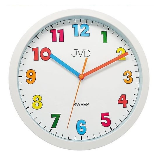 Zegar ścienny JVD HA46.3 Kolorowy, cichy JVD