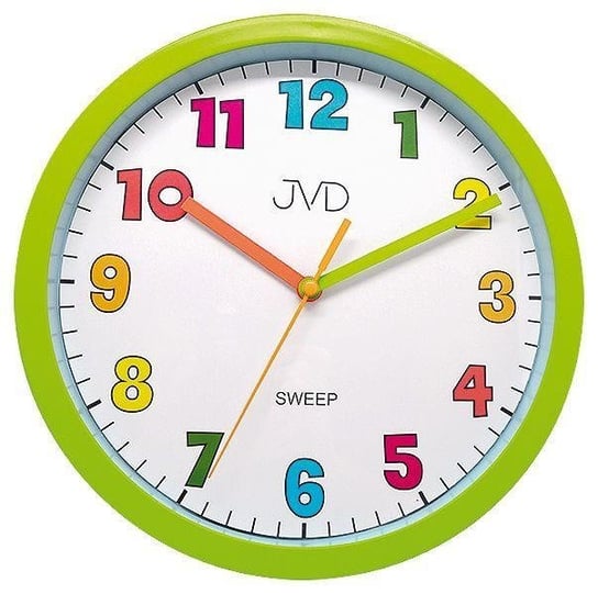 Zegar ścienny JVD HA46.4 Kolorowy, cichy JVD