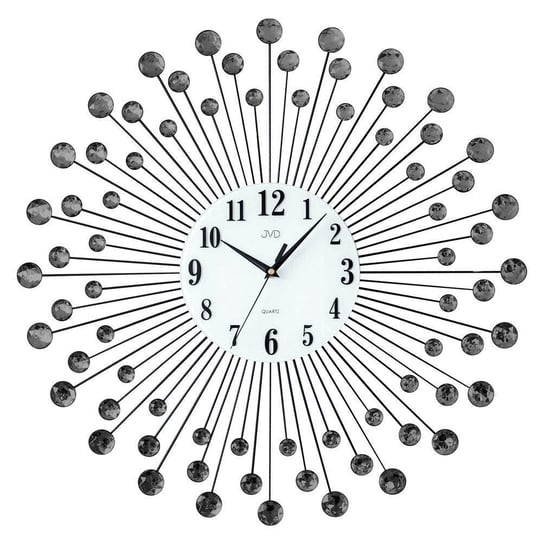 Zegar ścienny JVD HJ23.2 z kryształkami średnica 60 cm JVD