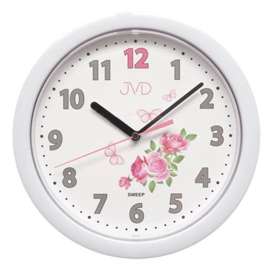 Zegar ścienny JVD HP612.D1 Cichy mechanizm JVD