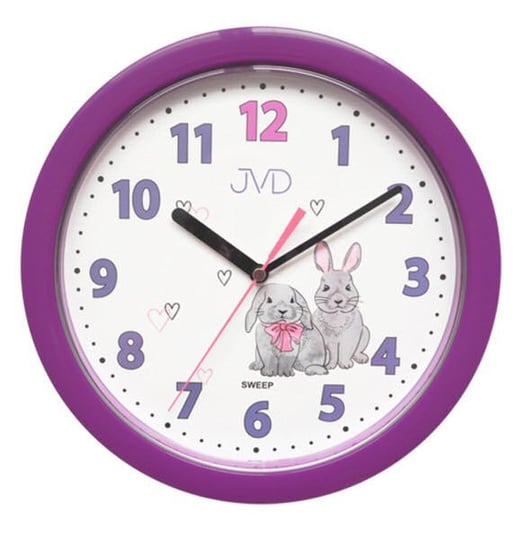 Zegar ścienny JVD HP612.D2 Cichy mechanizm JVD