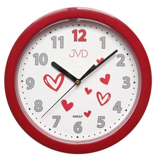 Zegar ścienny JVD HP612.D3 Cichy mechanizm JVD