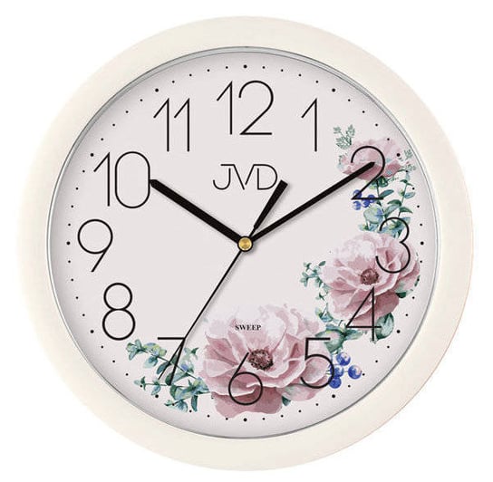 Zegar ścienny JVD HP612.D8 Cichy mechanizm JVD