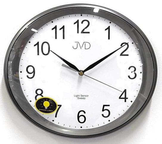 Zegar ścienny JVD HP663.8 Sensor Light Sweep 30,5 cm JVD