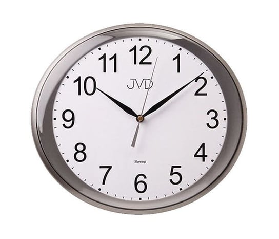 Zegar ścienny JVD HP664.2 Owalny Cichy mechanizm JVD