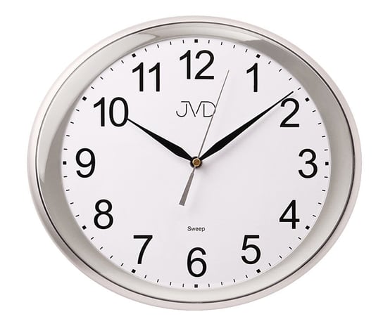 Zegar ścienny JVD HP664.6 Owalny Cichy mechanizm JVD