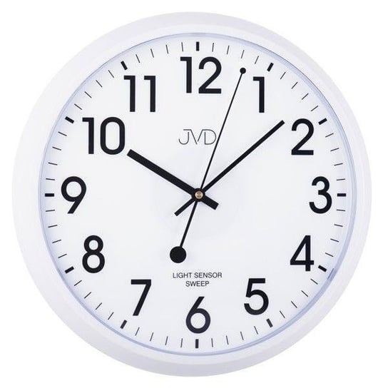 Zegar ścienny JVD HP698.3 Sensor Light, Sweep 36 cm JVD