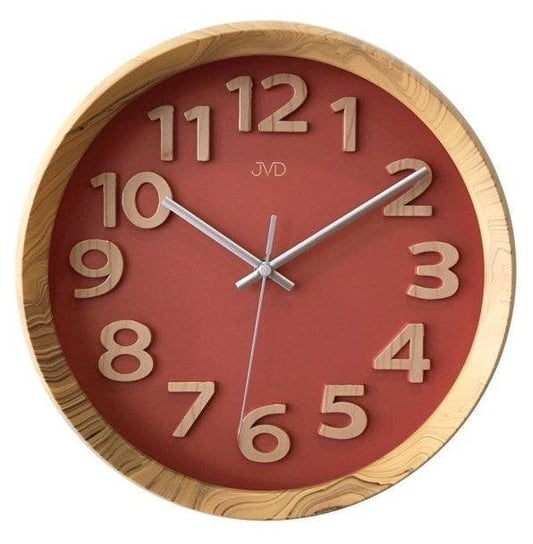 Zegar ścienny JVD HT073.1 31 cm Wypukłe cyfry JVD