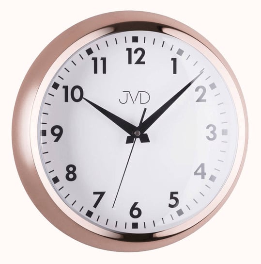 Zegar ścienny JVD HT077.1 32 cm Metalowa obudowa JVD
