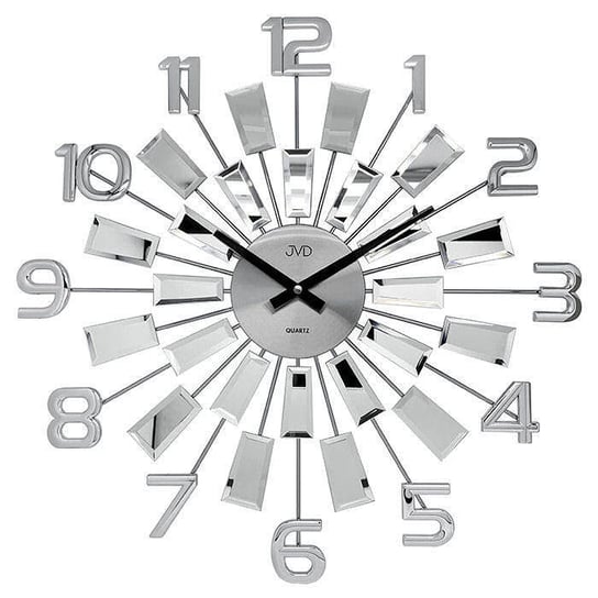 Zegar ścienny JVD HT100.3 z lusterkami, średnica 49 cm JVD