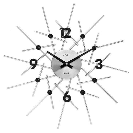 Zegar ścienny JVD HT102.1 z kryształkami, średnica 49 cm JVD