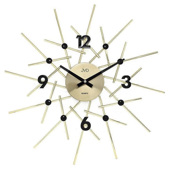 Zegar ścienny JVD HT102.2 z kryształkami, średnica 49 cm JVD