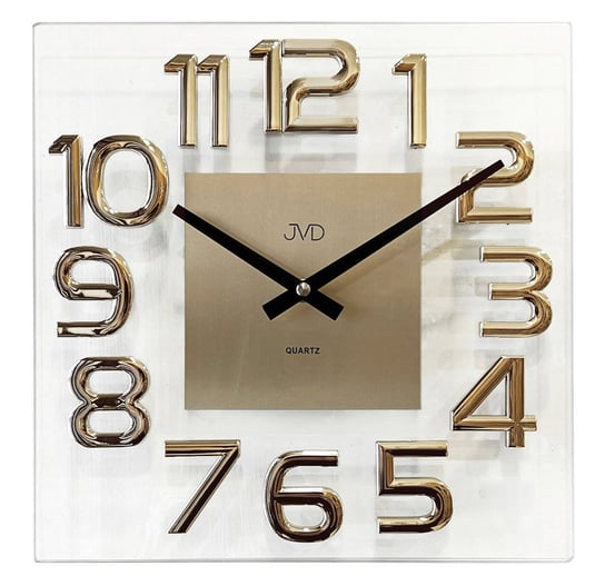 Zegar ścienny JVD HT110.3 Szklany JVD