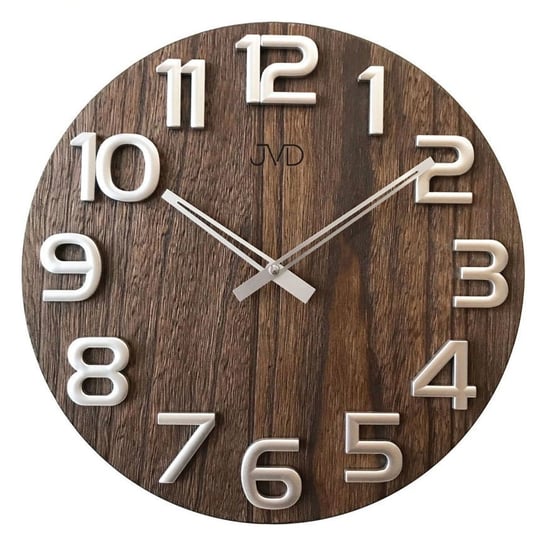 Zegar ścienny JVD HT97.3 Drewniany, średnica 40 cm JVD