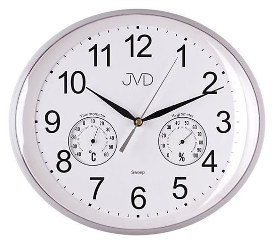Zegar ścienny JVD HTP64.1 Termometr Higrometr JVD