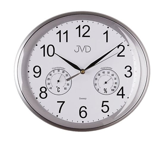 Zegar ścienny JVD HTP64.2 Termometr Higrometr JVD