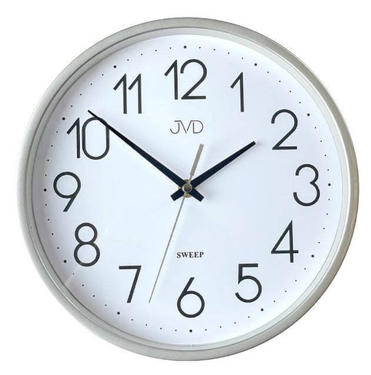 Zegar Ścienny Jvd Hx2487.2 Cichy Mechanizm 25,5 Cm JVD