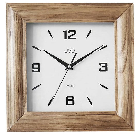Zegar ścienny JVD NS20183.1 Drewniany Cichy JVD
