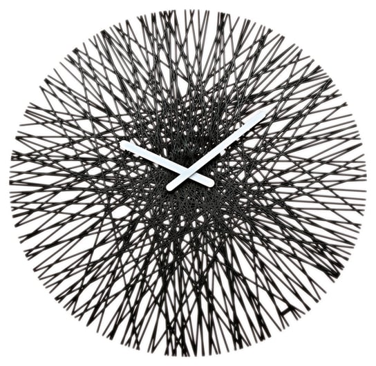 Zegar ścienny KOZIOL Silk, czarny, 45 cm Koziol