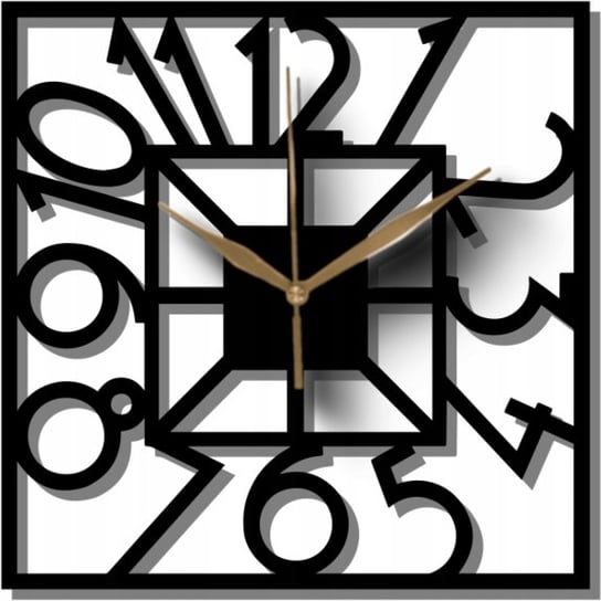 Zegar Ścienny Loft Dekoracyjny Arne Duże Liczby 35 cm Inna marka