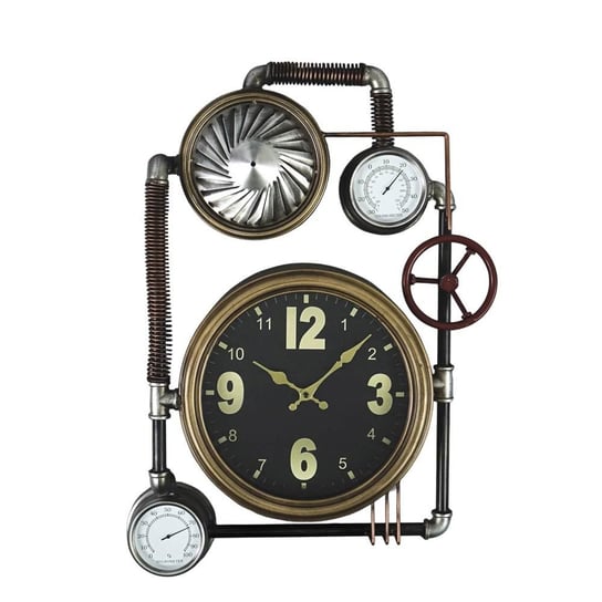 Zegar Ścienny Loftowy OTIS 50x71 cm RustykalneUchwyty