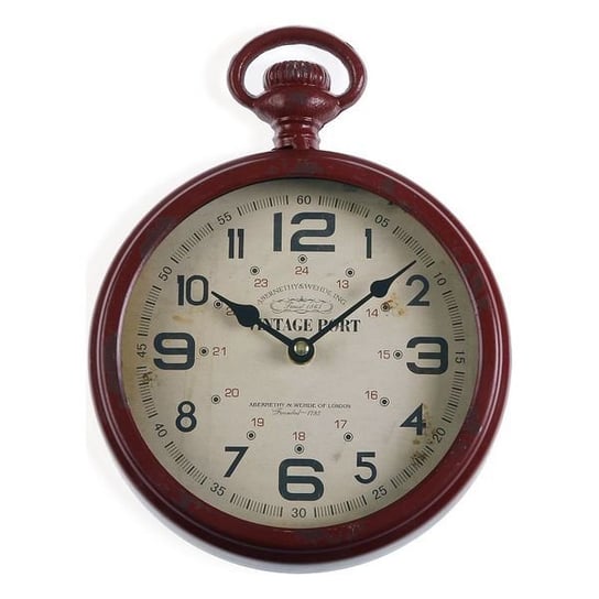 Zegar Ścienny Metal (28 x 5 x 22 cm) bigbuy home