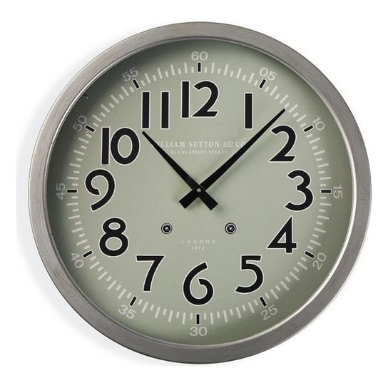 Zegar Ścienny Metal (6 x 38 x 38 cm) bigbuy home