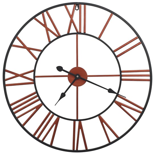 Zegar ścienny metalowy z cyframi rzymskimi - solid / AAALOE Inna marka