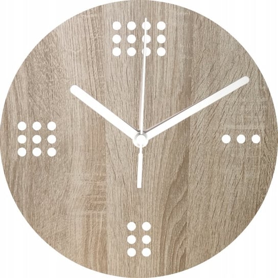 Zegar Ścienny minimalistyczny Kropki Dots 35 cm Inna marka