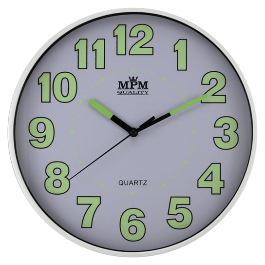 Zegar ścienny MPM E01.3684.00 fi 25 cm Lume MPM