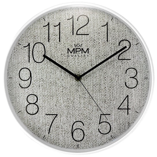 Zegar ścienny MPM E01.4046.0092 korek MPM