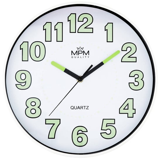 Zegar ścienny MPM E01.4185.00 fi 30 cm Lume MPM