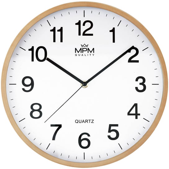 Zegar ścienny MPM E01.4187.53 fi 30 cm Czytelny MPM