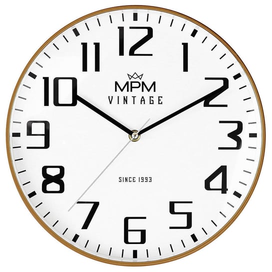 Zegar Ścienny Mpm E01.4201.51 Fi 30 cm Czytelny MPM