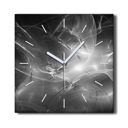 Zegar ścienny na ramie 30x30 Czarno biała grafika, Coloray Coloray