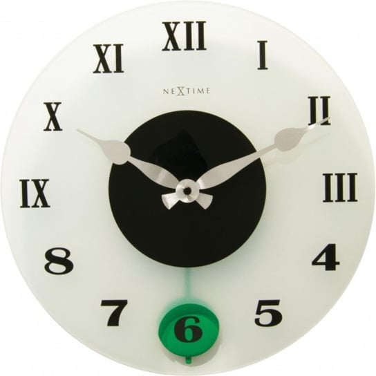 Zegar ścienny NEXTIME Milano Color, biały Nextime