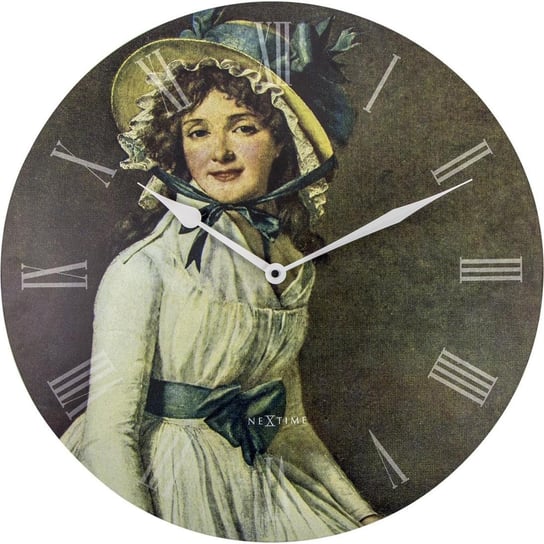 Zegar ścienny NEXTIME Portrait of Mrs Serizy, 50 cm Nextime