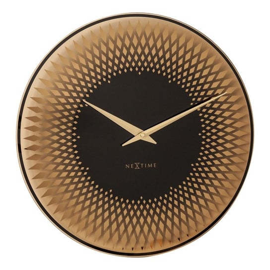 Zegar ścienny NEXTIME Sahara, miedziany, 43x5 cm Nextime
