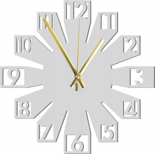 Zegar Ścienny Nowoczesny design do Salonu Kuchni 45 cm Inna marka