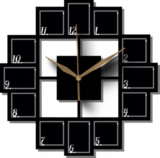 Zegar Ścienny Nowoczesny kwadrat 35 cm Inna marka