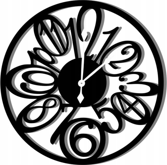 Zegar Ścienny Olaf Analogowy Drewniany 45 cm Inna marka