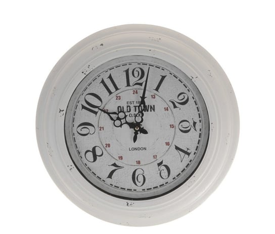 Zegar ścienny OLD TOWN, beżowy, 40 cm DelSport