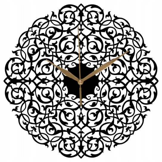 Zegar Ścienny Piękny Drewniany Mandala Modny 35 cm Inna marka