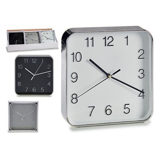Zegar Ścienny Plastikowy (20 x 4 x 20 cm) gift decor