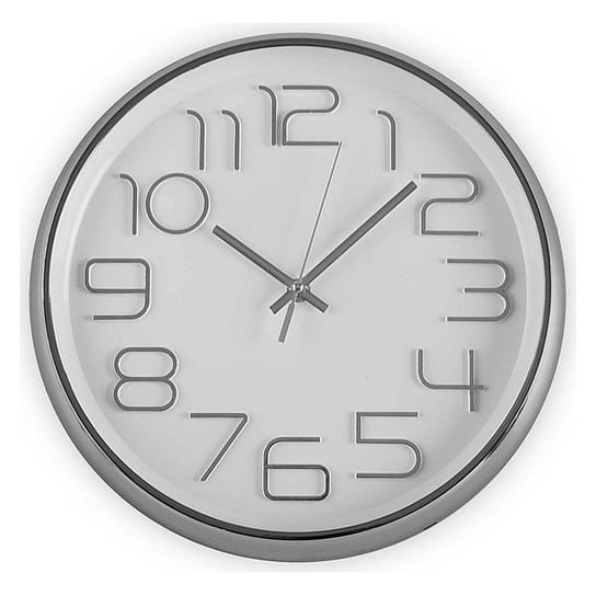 Zegar Ścienny Plastikowy (4,5 x 30 x 30 cm) bigbuy home