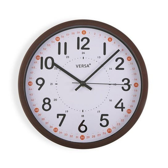 Zegar Ścienny Plastikowy (4 x 30,5 x 30,5 cm) bigbuy home