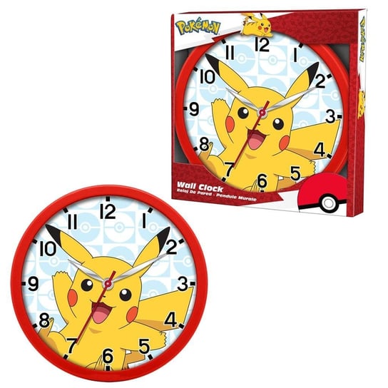 Zegar Ścienny Pokemon Kids Euroswan