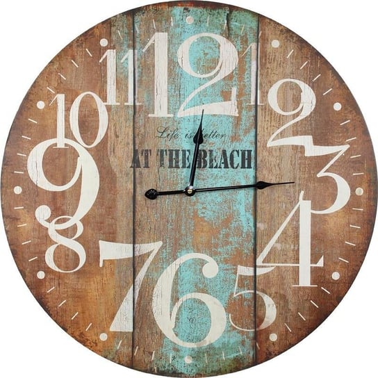 Zegar ścienny retro, 34x4x34 cm Pigmejka