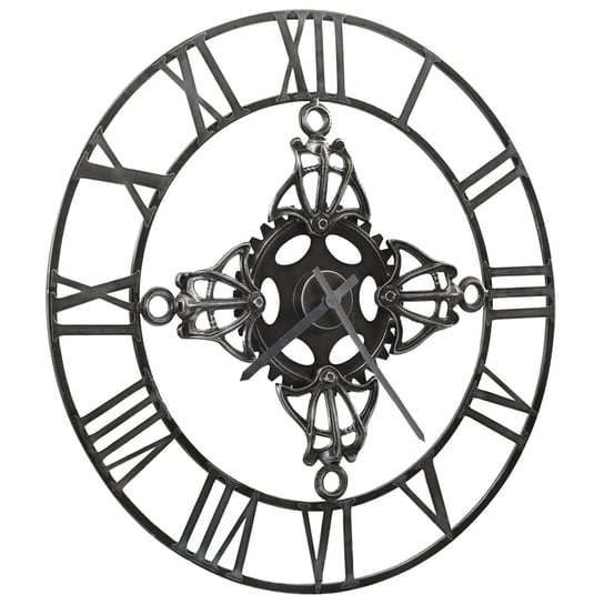 Zegar ścienny Rome z cyframi rzymskimi i metalową  / AAALOE Inna marka