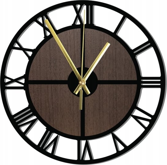 Zegar Ścienny Rzymski Dekoracyjny Dąb Wenge 45 cm Inna marka